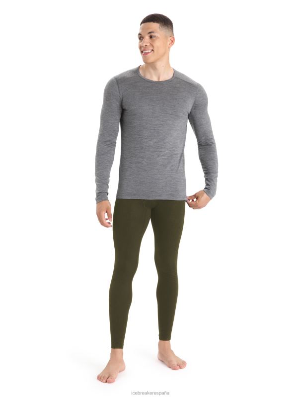 Icebreaker hombres leggings merino 200 oasis con bragueta 0V2J0148 ropa cargarse