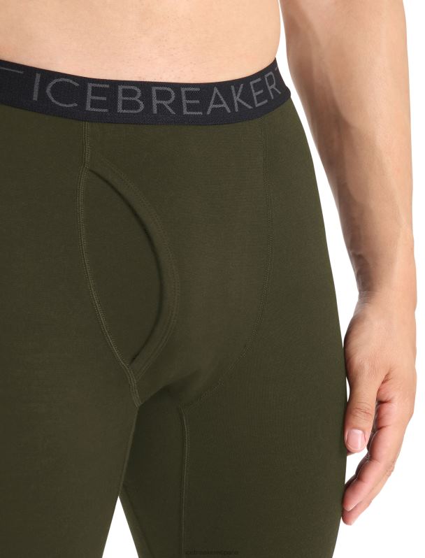 Icebreaker hombres leggings merino 200 oasis con bragueta 0V2J0148 ropa cargarse