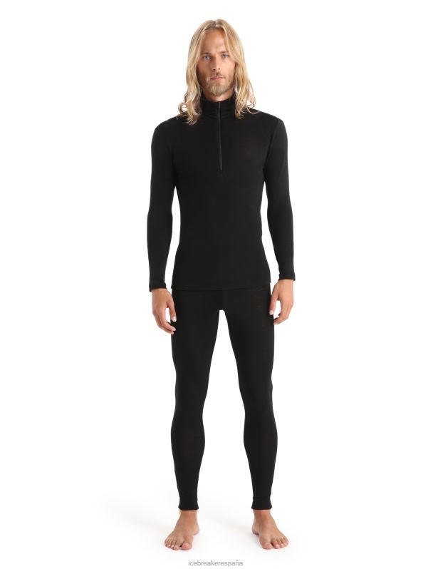 Icebreaker hombres mallas térmicas merino 175 para uso diario 0V2J0157 ropa negro