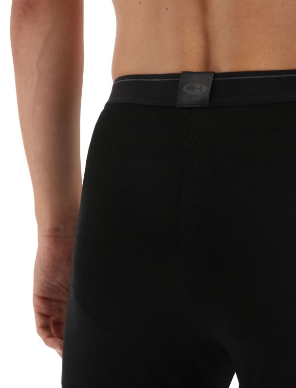 Icebreaker hombres mallas térmicas merino 175 para uso diario 0V2J0157 ropa negro