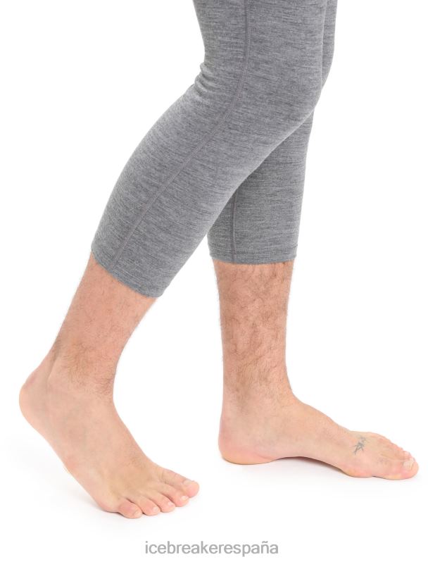 Icebreaker hombres mallas termicas merino 200 oasis 3/4 0V2J0160 ropa brezo de piedra arenisca