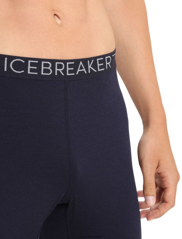 Icebreaker hombres mallas termicas merino 200 sonebula 0V2J0176 ropa medianoche azul marino/nieve