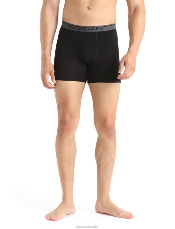 Icebreaker hombres boxers anatómicos de merino 0V2J0106 ropa negro