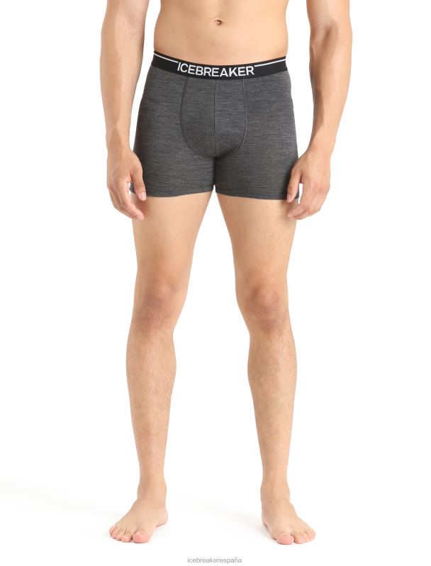 Icebreaker hombres boxers anatómicos de merino 0V2J0107 ropa brezo azabache