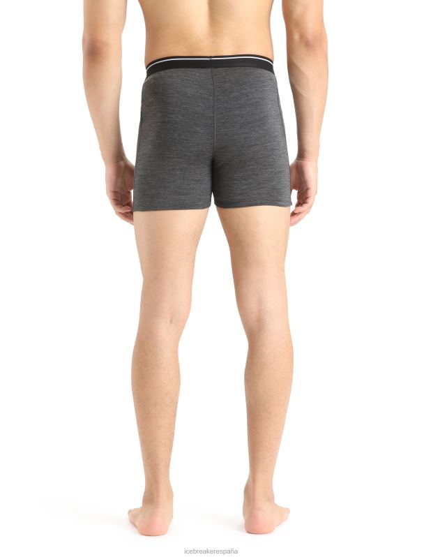 Icebreaker hombres boxers anatómicos de merino 0V2J0107 ropa brezo azabache