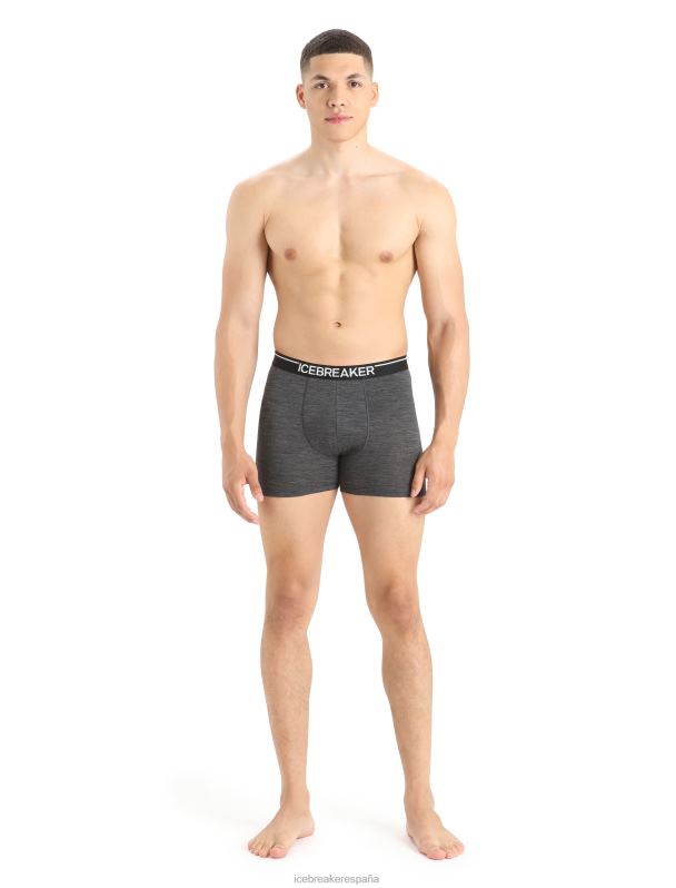 Icebreaker hombres boxers anatómicos de merino 0V2J0107 ropa brezo azabache