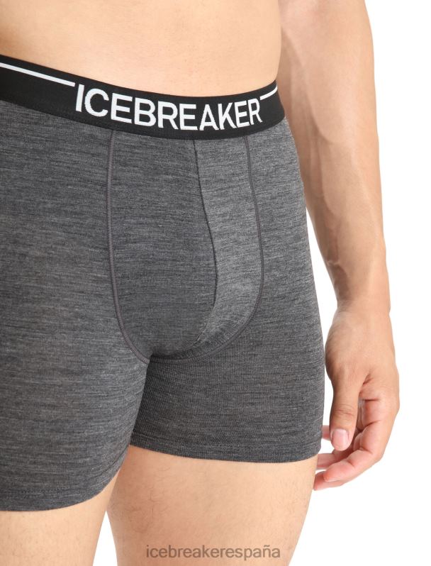 Icebreaker hombres boxers anatómicos de merino 0V2J0107 ropa brezo azabache