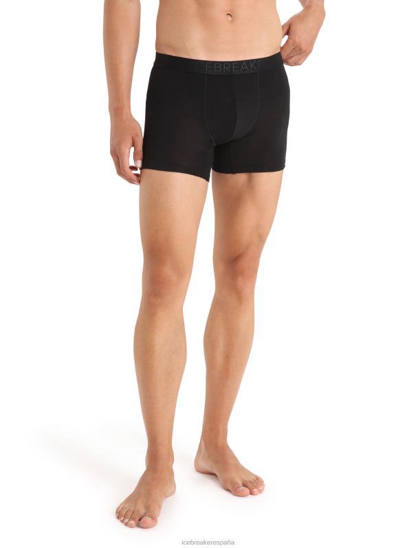 Icebreaker hombres boxers anatómicos de merino cool-lite 0V2J0101 ropa negro