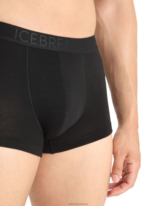 Icebreaker hombres calzoncillos anatómicos de merino cool-lite 0V2J0114 ropa negro
