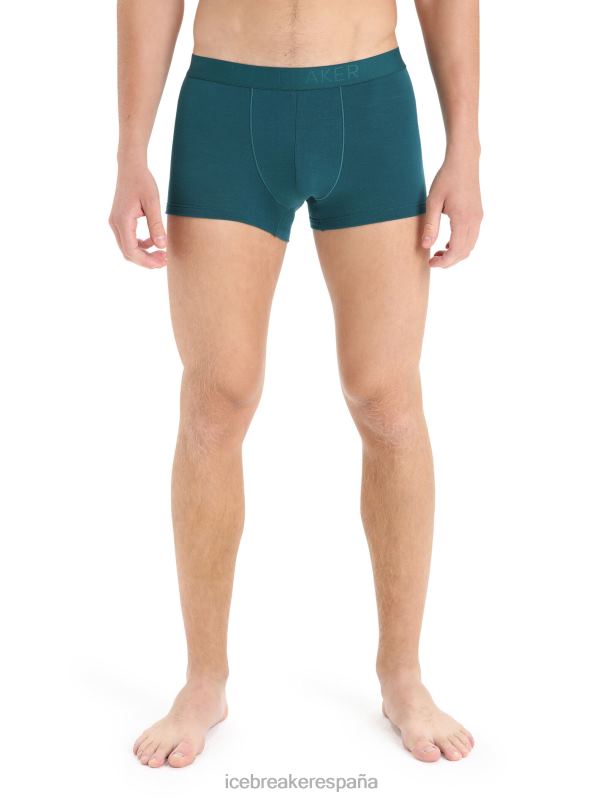 Icebreaker hombres calzoncillos anatómicos de merino cool-lite 0V2J0117 ropa gloria verde