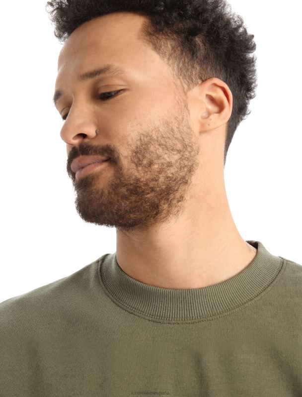 Icebreaker hombres sudadera merino central ii manga larga 0V2J0221 ropa cargarse