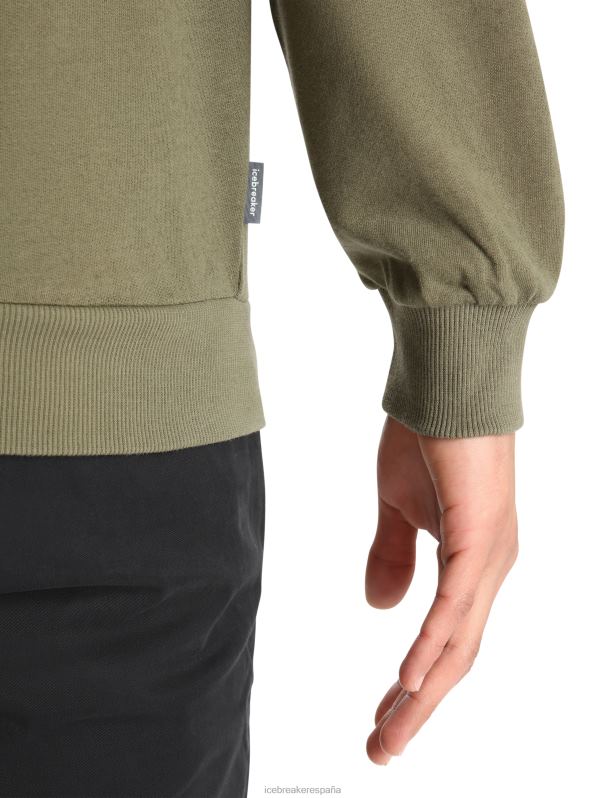 Icebreaker hombres sudadera merino central ii manga larga 0V2J0221 ropa cargarse
