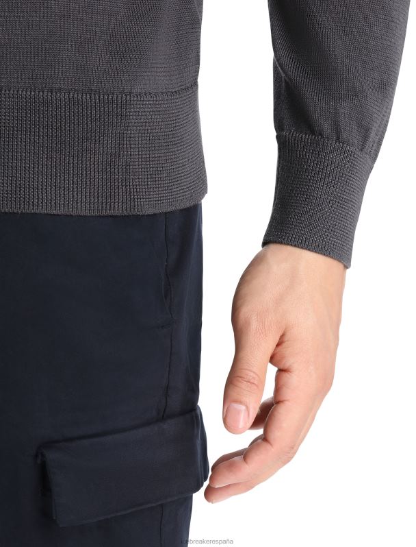 Icebreaker hombres sudadera cool-lite merino nova 0V2J0425 ropa monzón