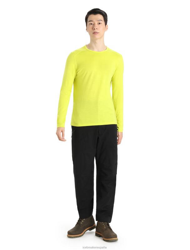 Icebreaker hombres Camiseta térmica de manga larga Merino 200 Oasis 0V2J0446 ropa brillar