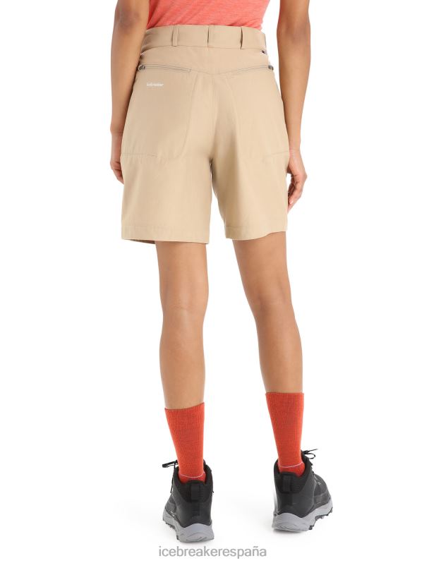 Icebreaker mujer pantalones cortos de lana merino 0V2J0747 ropa arena