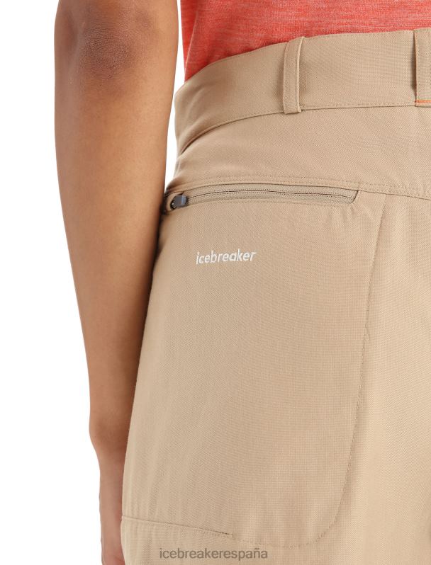 Icebreaker mujer pantalones cortos de lana merino 0V2J0747 ropa arena