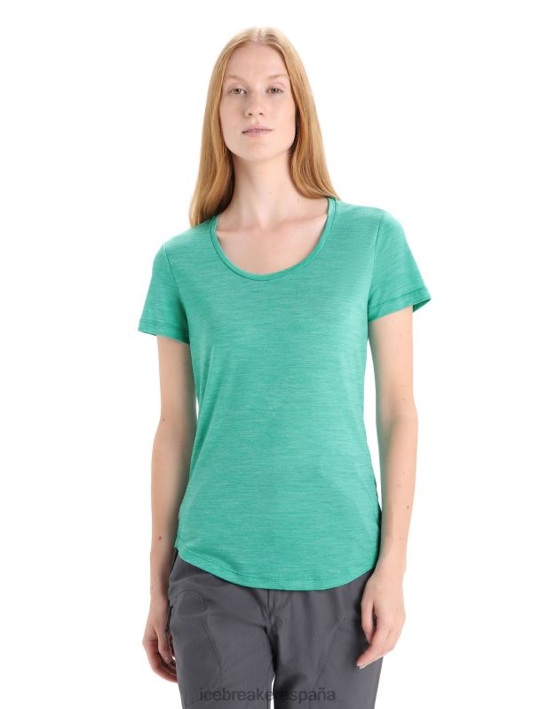 Icebreaker mujer camiseta Merino Sphere II de manga corta 0V2J0612 ropa brezo fresco