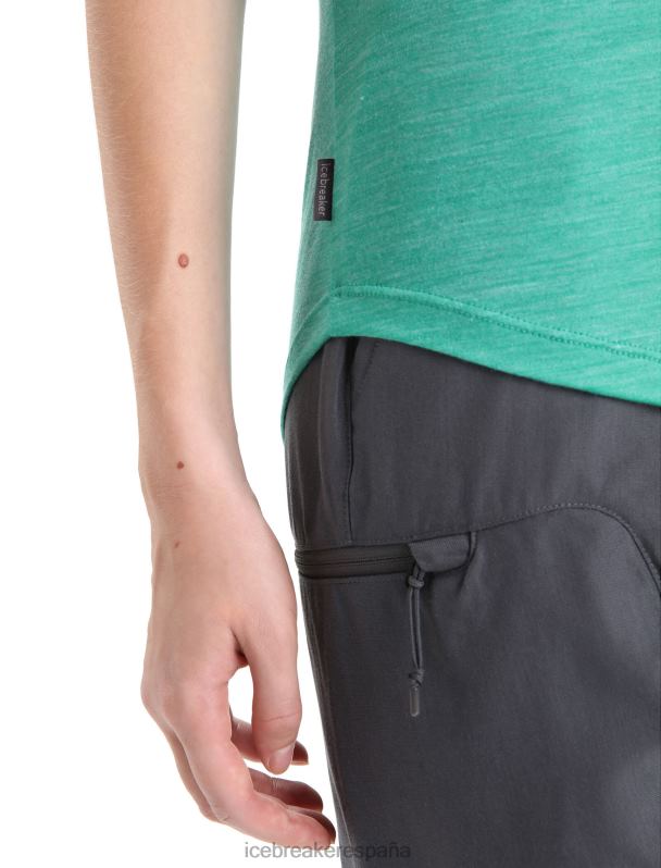 Icebreaker mujer camiseta Merino Sphere II de manga corta 0V2J0612 ropa brezo fresco