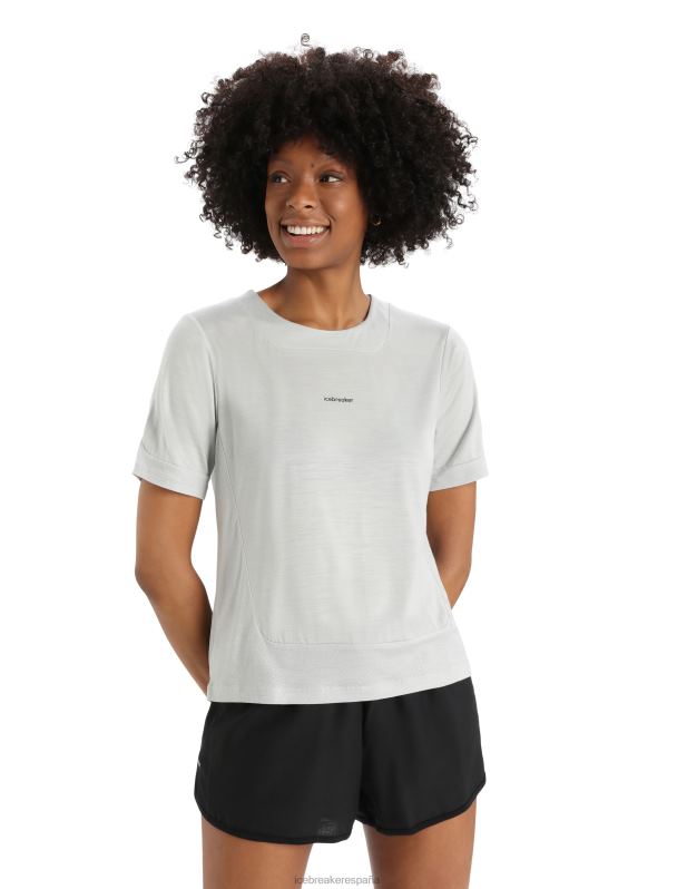 Icebreaker mujer camiseta boxy de manga corta de merino Zoneknit 0V2J0893 ropa éter