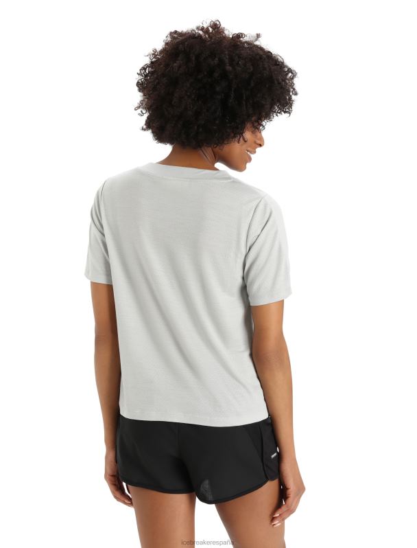 Icebreaker mujer camiseta boxy de manga corta de merino Zoneknit 0V2J0893 ropa éter