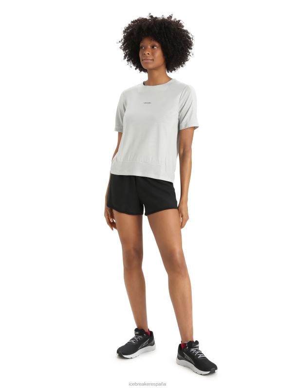 Icebreaker mujer camiseta boxy de manga corta de merino Zoneknit 0V2J0893 ropa éter