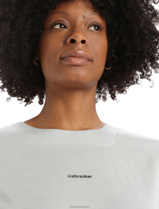 Icebreaker mujer camiseta boxy de manga corta de merino Zoneknit 0V2J0893 ropa éter