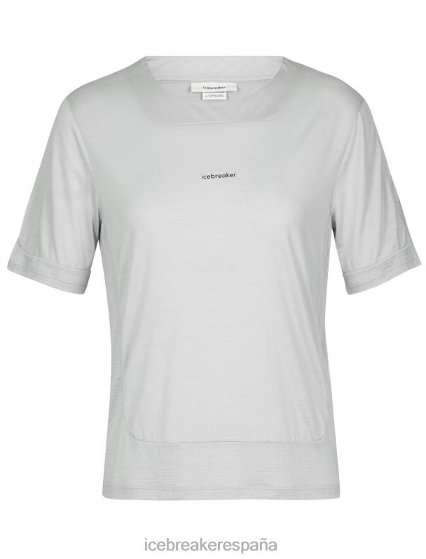 Icebreaker mujer camiseta boxy de manga corta de merino Zoneknit 0V2J0893 ropa éter