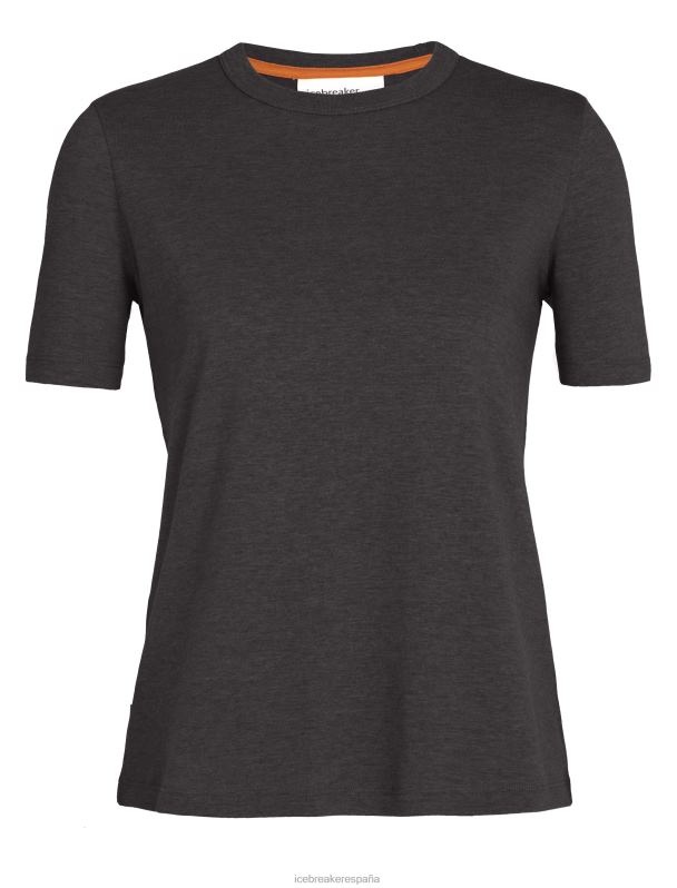 Icebreaker mujer camiseta de manga corta de algodón tencel 0V2J0842 ropa monzón