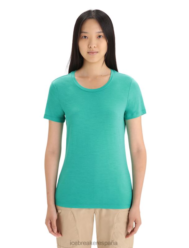 Icebreaker mujer camiseta manga corta merino tech lite ii 0V2J0603 ropa fresco