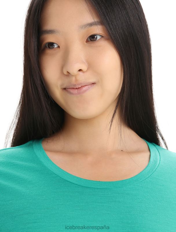 Icebreaker mujer camiseta manga corta merino tech lite ii 0V2J0603 ropa fresco