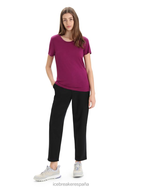 Icebreaker mujer camiseta manga corta merino tech lite ii 0V2J0604 ropa ir baya