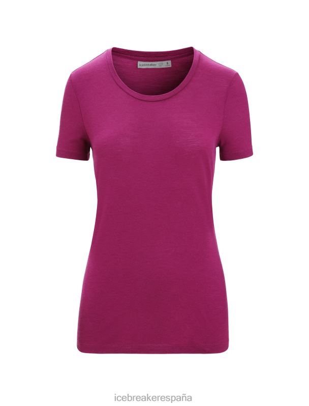 Icebreaker mujer camiseta manga corta merino tech lite ii 0V2J0604 ropa ir baya