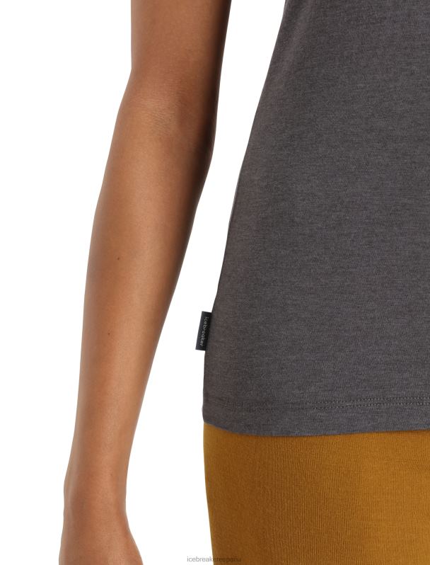 Icebreaker mujer camiseta merino central clásica manga corta 0V2J0652 ropa monzón