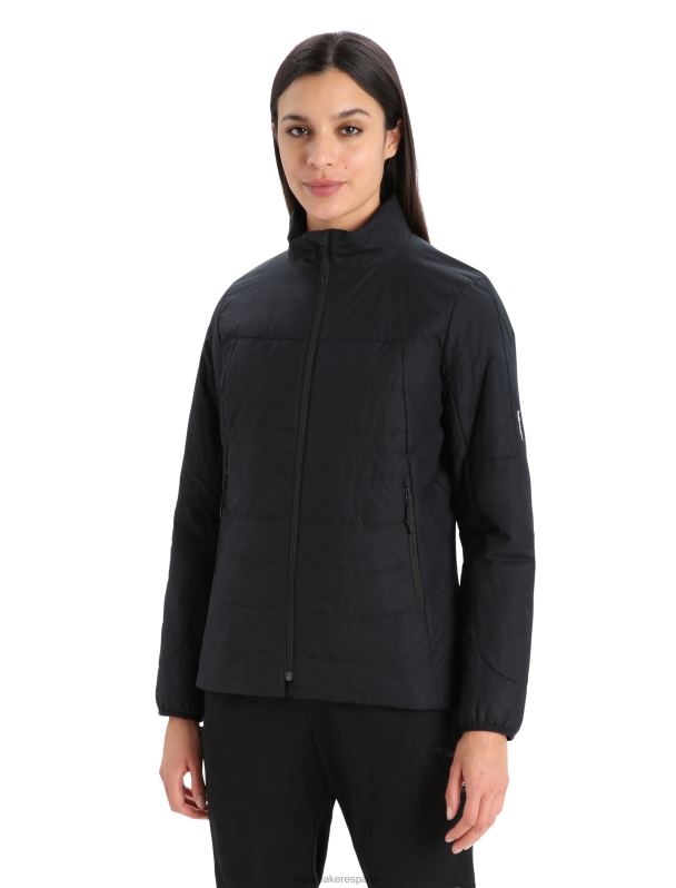 Icebreaker mujer chaqueta merinoloft 0V2J0687 ropa negro