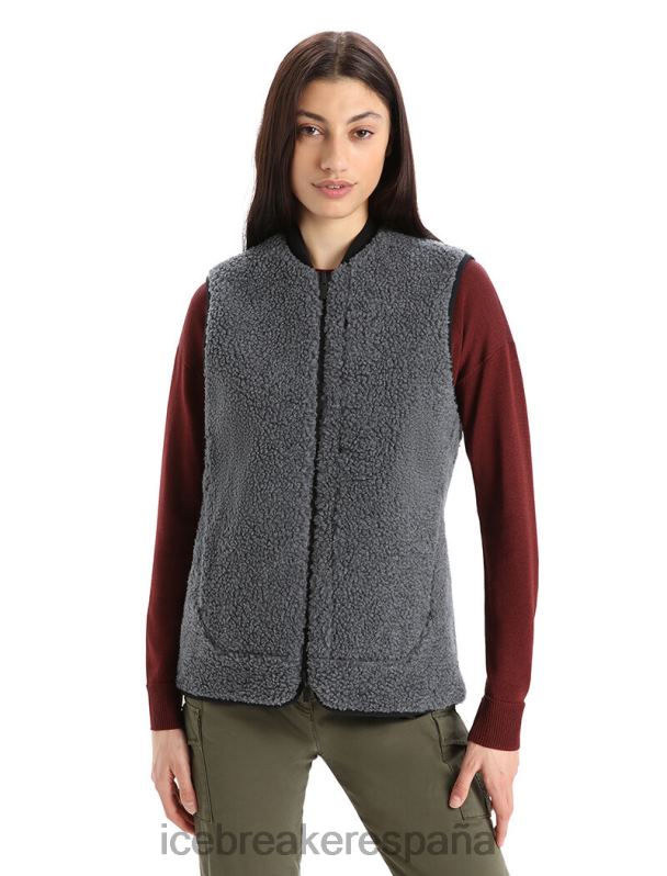 Icebreaker mujer parka 4 en 1 city label shell+ merino 0V2J0686 ropa negro