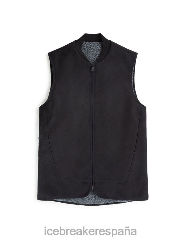 Icebreaker mujer parka 4 en 1 city label shell+ merino 0V2J0686 ropa negro