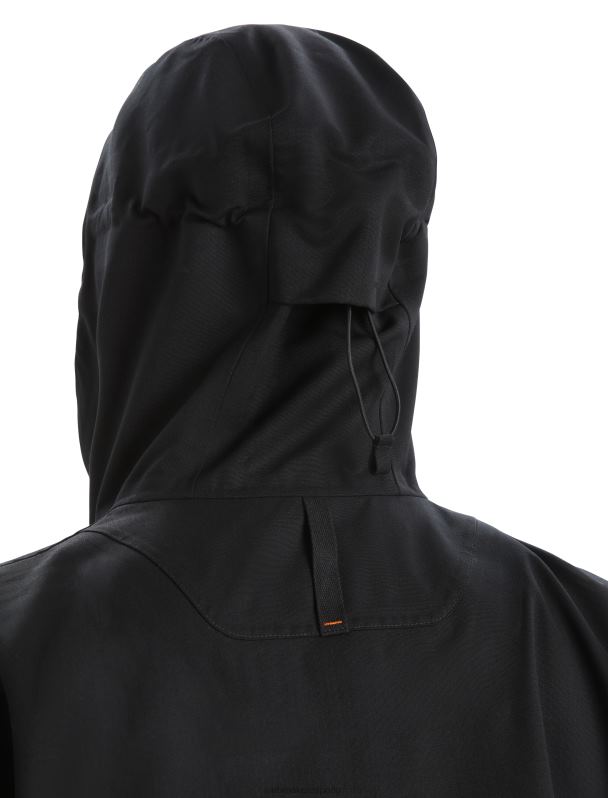 Icebreaker mujer parka 4 en 1 city label shell+ merino 0V2J0686 ropa negro