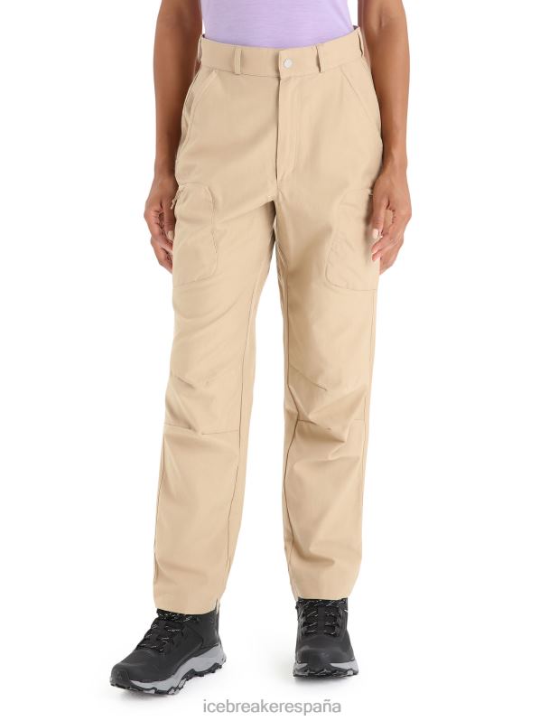 Icebreaker mujer pantalones de lana merino 0V2J0744 ropa arena