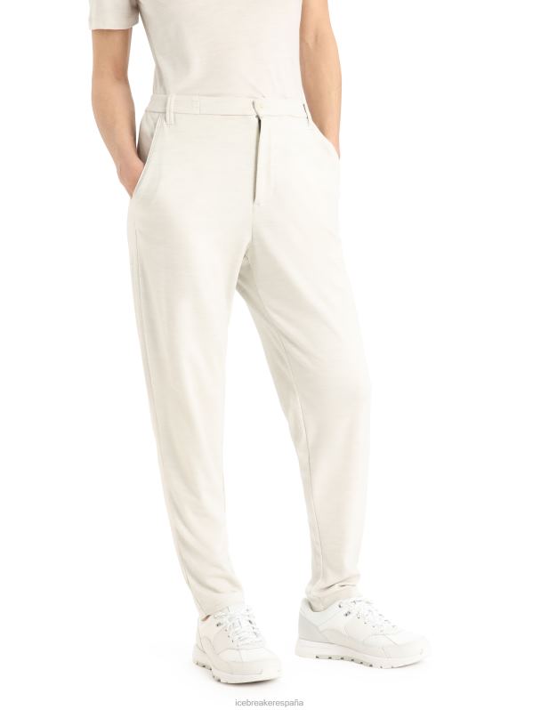 Icebreaker mujer pantalones entrelazados de merinofina 0V2J0856 ropa crudo jaspeado