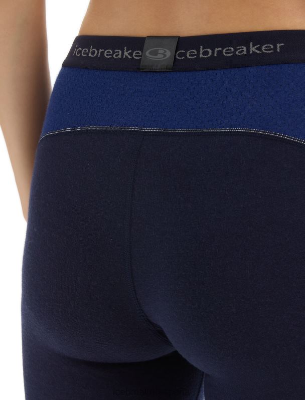 Icebreaker mujer Bodyfitzone mallas térmicas merino 260 zonas 0V2J0864 ropa azul marino medianoche/azul marino real