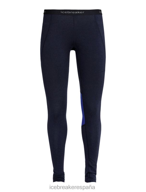 Icebreaker mujer Bodyfitzone mallas térmicas merino 260 zonas 0V2J0864 ropa azul marino medianoche/azul marino real