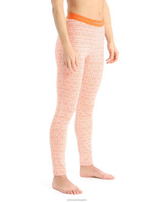 Icebreaker mujer Leggings térmicos Merino 250 Vertex Alpine Geo 0V2J0868 ropa nieve/destello