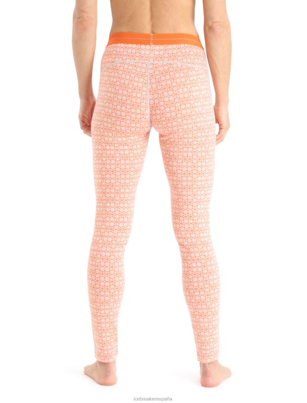 Icebreaker mujer Leggings térmicos Merino 250 Vertex Alpine Geo 0V2J0868 ropa nieve/destello