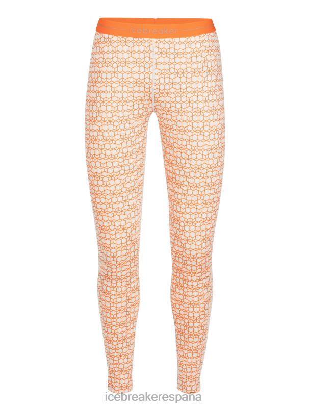Icebreaker mujer Leggings térmicos Merino 250 Vertex Alpine Geo 0V2J0868 ropa nieve/destello