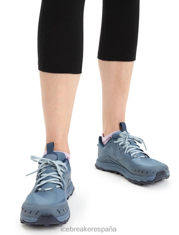 Icebreaker mujer Medias 3/4 de tiro alto Merino Fastray 0V2J0737 ropa negro