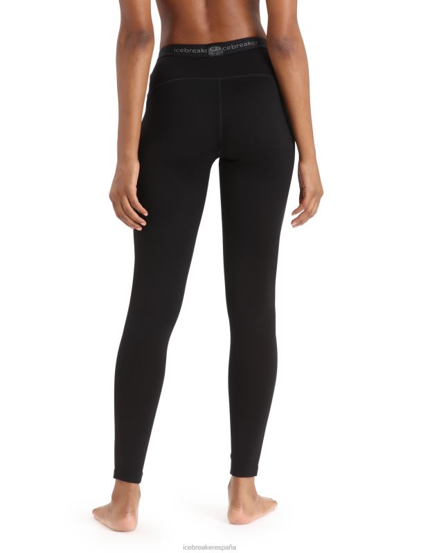 Icebreaker mujer leggings térmicos merino 260 tech 0V2J0562 ropa negro