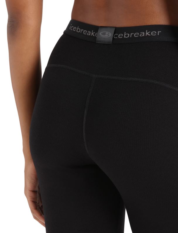 Icebreaker mujer leggings térmicos merino 260 tech 0V2J0562 ropa negro