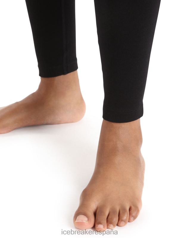 Icebreaker mujer leggings térmicos merino 260 tech 0V2J0562 ropa negro
