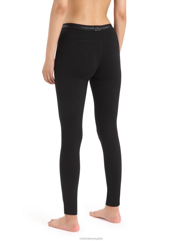 Icebreaker mujer mallas termicas merino 200 oasis 0V2J0565 ropa negro