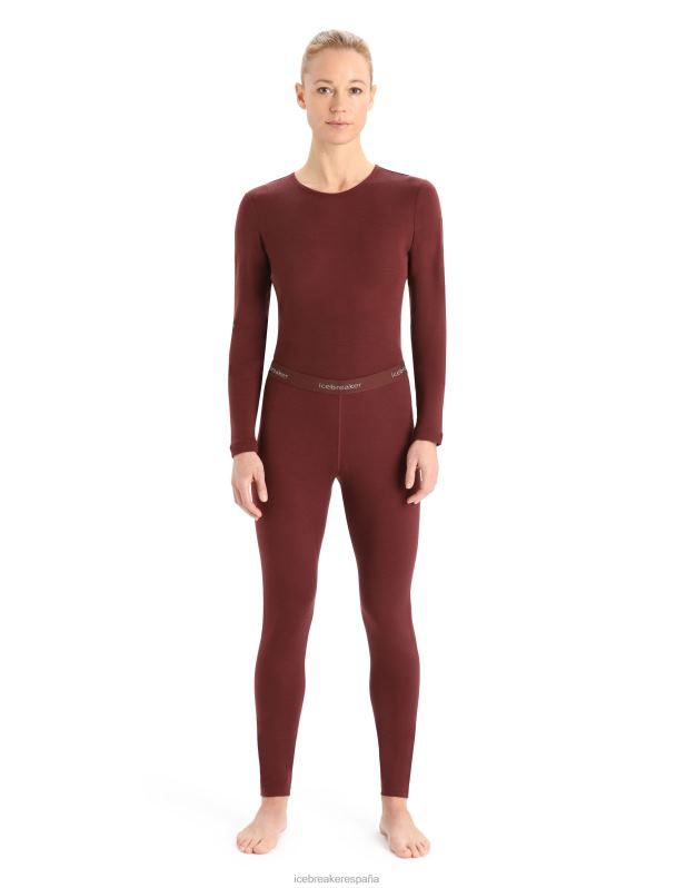 Icebreaker mujer mallas termicas merino 200 oasis 0V2J0910 ropa Café exprés